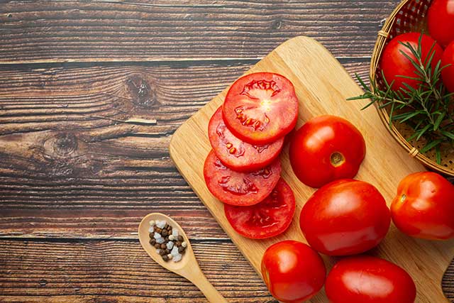 トマトの消化酵素について